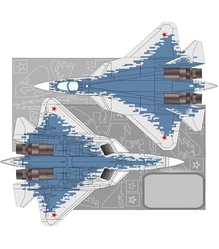 Amazon | ZVEZDA 7319 - ロシア第5世代戦闘機 SU-57 - プラモデル